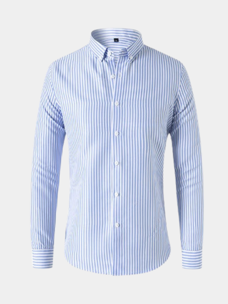 Chemise à Rayures Élégantes Homme | Style Classique Polyvalent