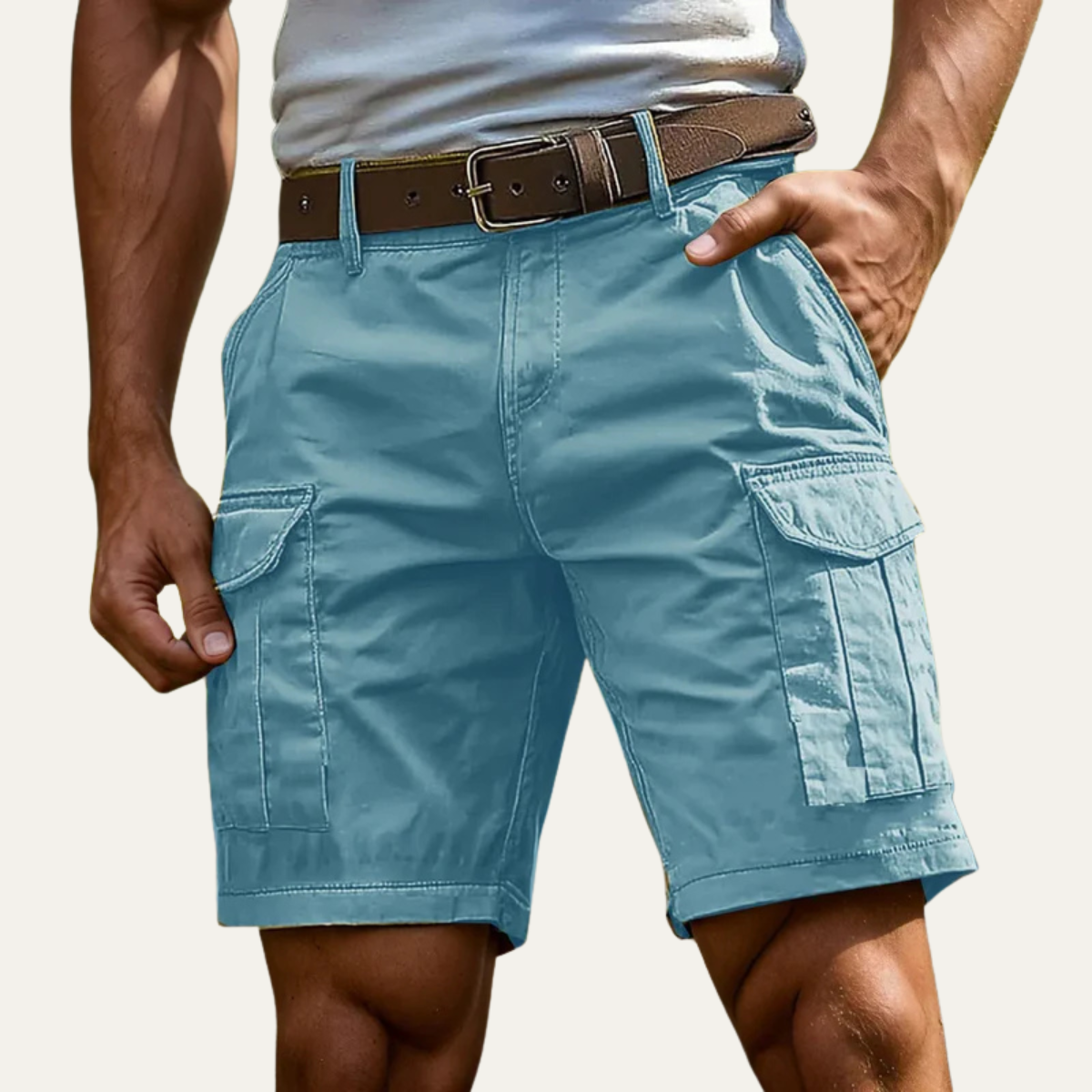 Short Utilitaire Homme avec Poches | Casual & Estival