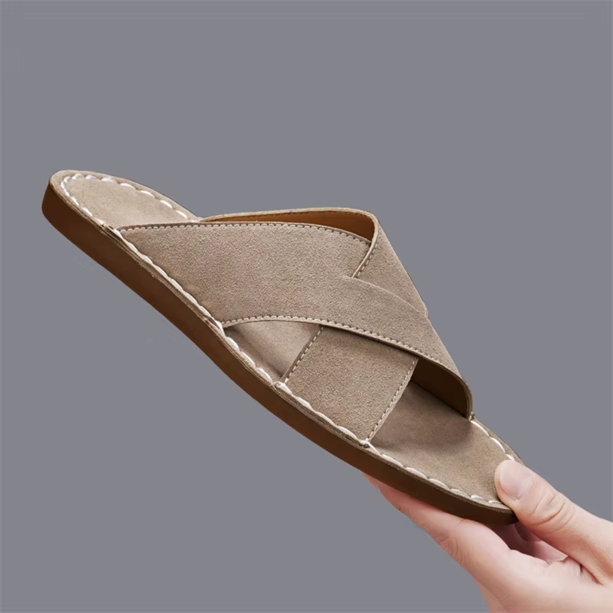 Sandales Homme Lanière Croisée | Style Décontracté & Confort