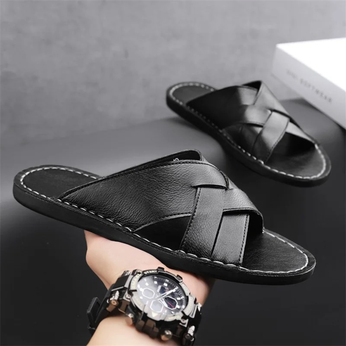 Sandales Homme Semelle Souple | Confort & Légèreté Estivale
