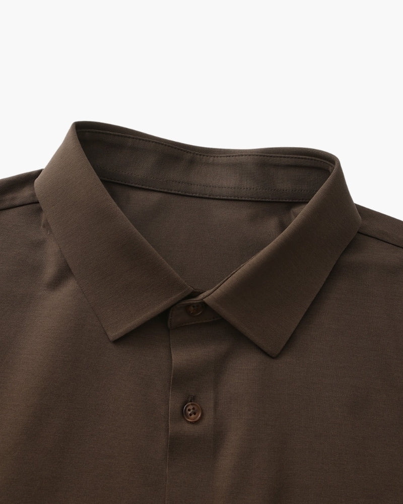 Chemise en Coton Élasthanne Homme | Coupe Moderne & Stretch