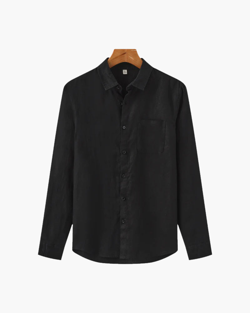 Chemise en Lin 100% Homme | Légère & Respirante