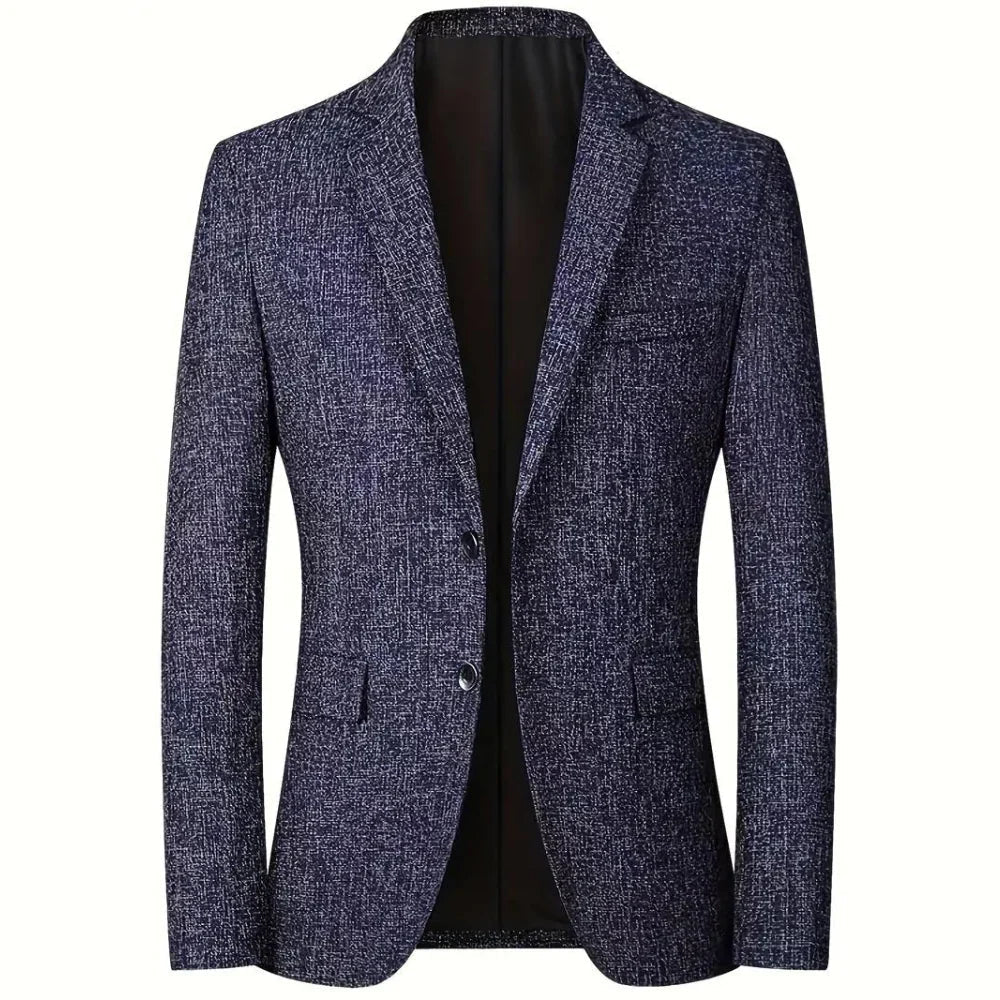 Blazer Classique Homme Poches Rabat | Style Élégant Versatile