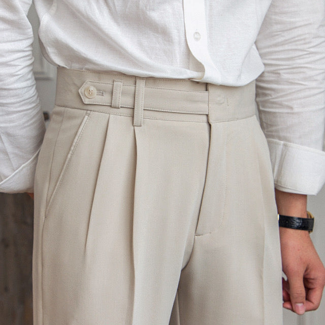 Pantalon Homme Taille Réglable | Poches & Détails Fonctionnels
