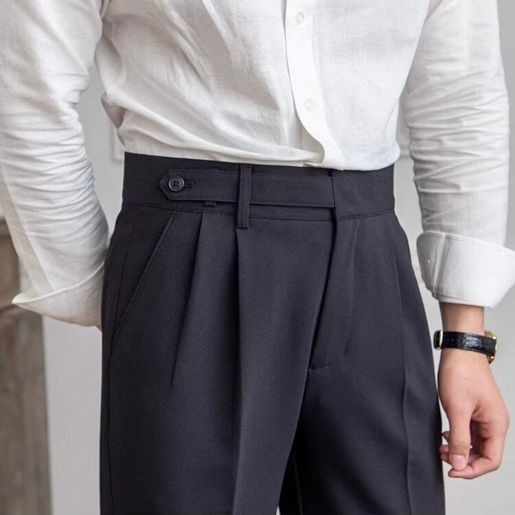 Pantalon Homme Taille Réglable | Poches & Détails Fonctionnels