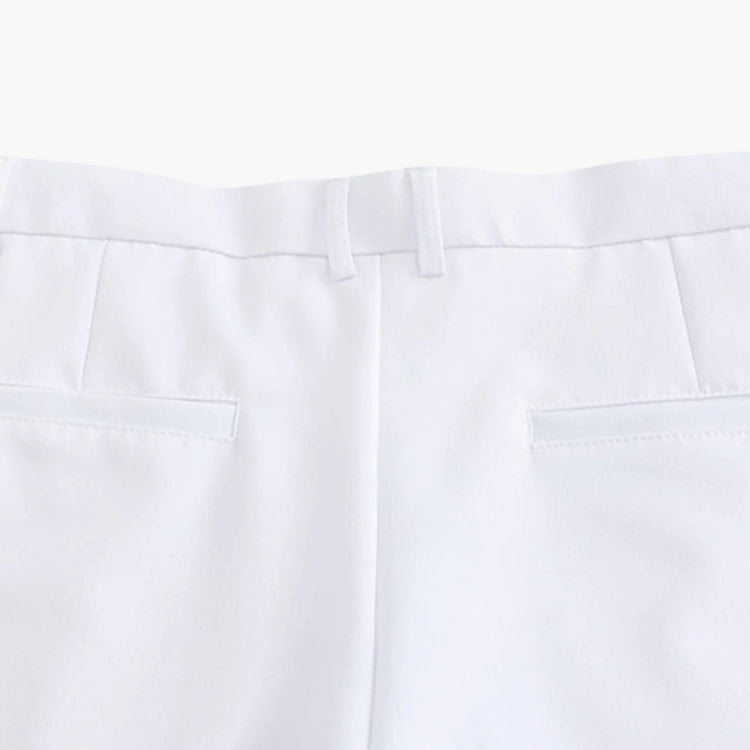 Pantalon Slim à Plis Homme | Ceinture & Coupe Ajustée