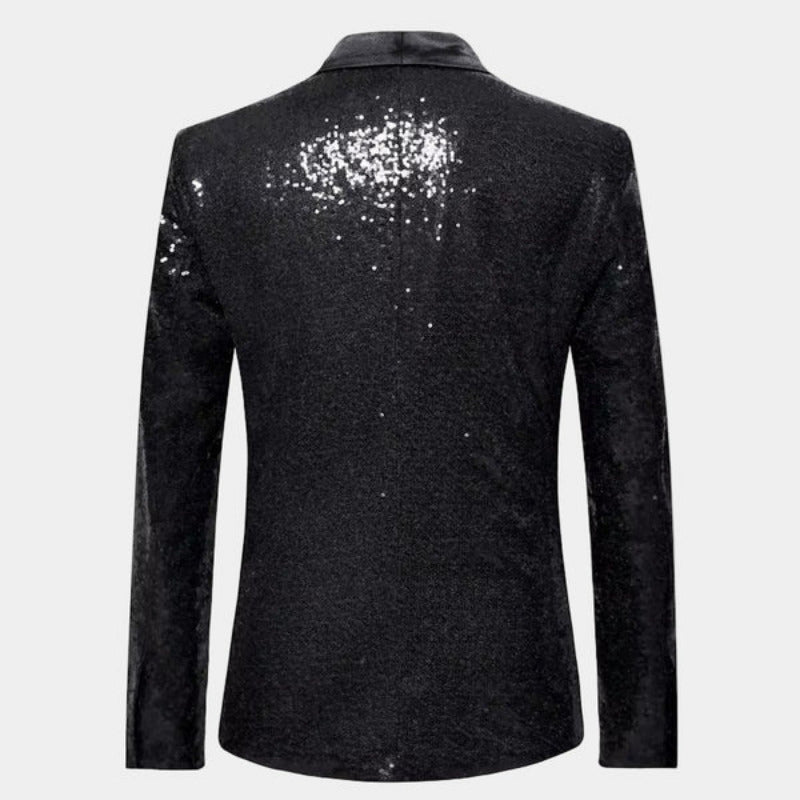 Blazer Smoking Homme Brillant | Élégance de Soirée
