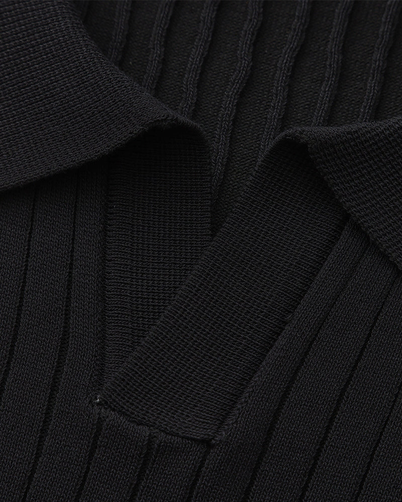 Polo à Côtes Premium Homme | Maille Élégante & Polyvalente
