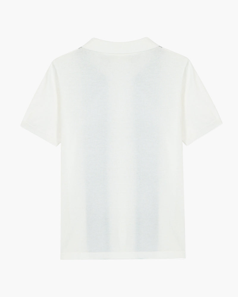 Polo Homme Coton Mélangé | Élégance Décontractée & Confort