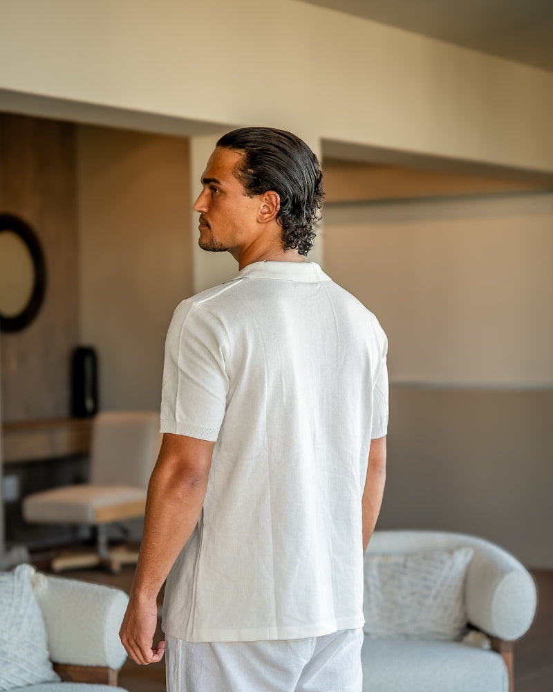 Polo Homme Coton Mélangé | Élégance Décontractée & Confort