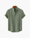 Chemise Col Mao Homme | Style Élégant & Moderne
