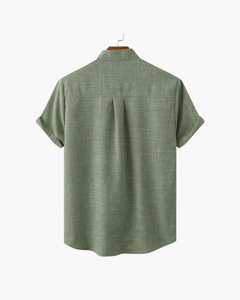 Chemise Col Mao Homme | Style Élégant & Moderne