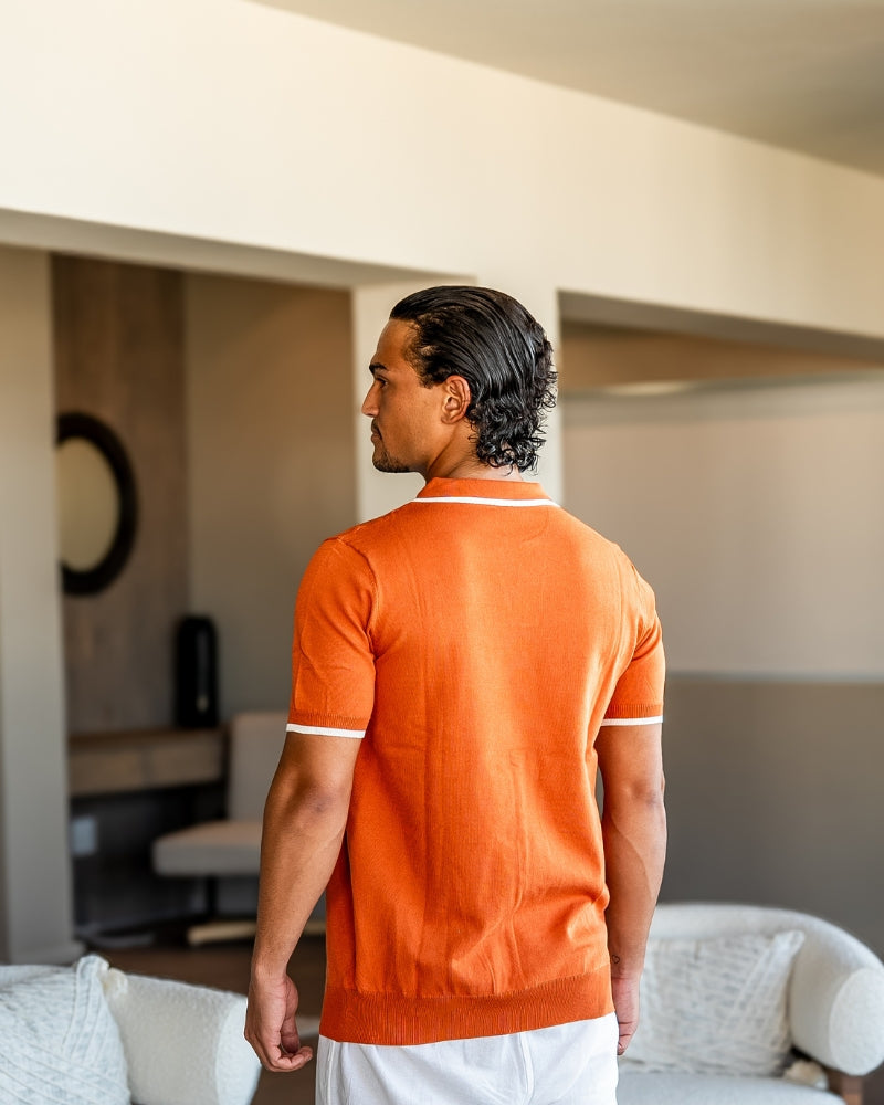Polo Homme Maille Élégante | Coupe Moderne & Polyvalente