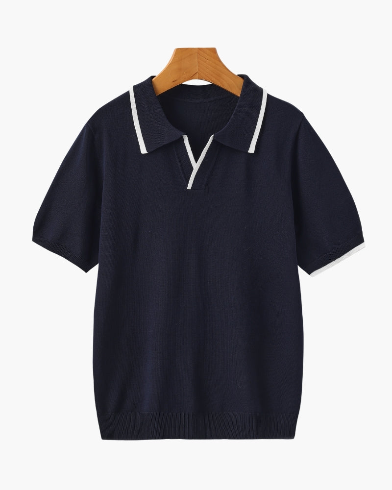 Polo Homme Maille Élégante | Coupe Moderne & Polyvalente