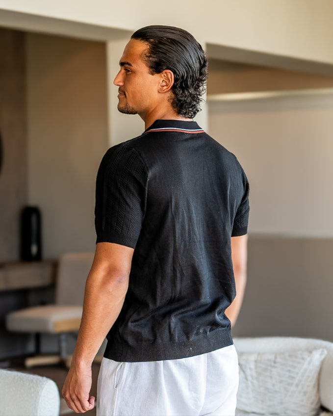 Polo en Maille Viscose Homme | Coupe Slim & Confort Quotidien