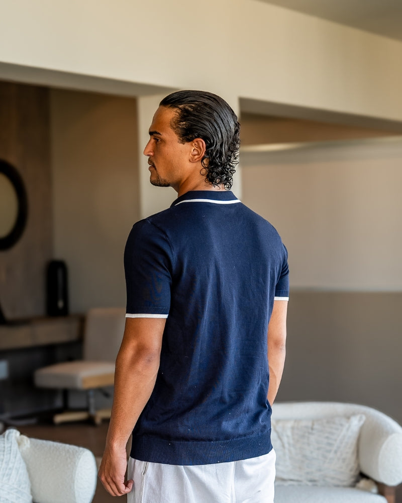 Polo Homme Maille Élégante | Coupe Moderne & Polyvalente
