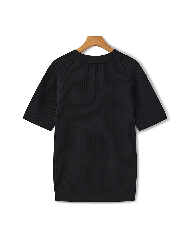 Polo à Côtes Premium Homme | Maille Élégante & Polyvalente