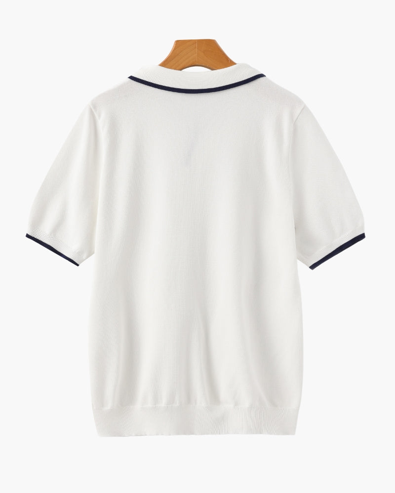 Polo Homme Maille Élégante | Coupe Moderne & Polyvalente