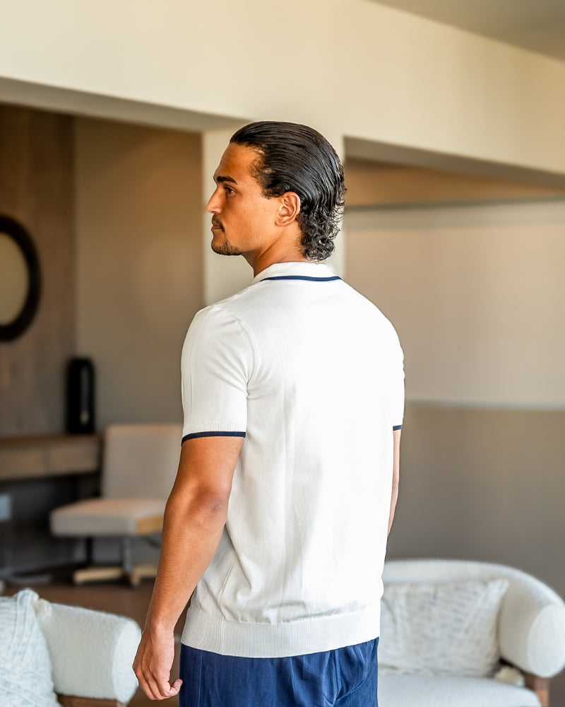 Polo Homme Maille Élégante | Coupe Moderne & Polyvalente