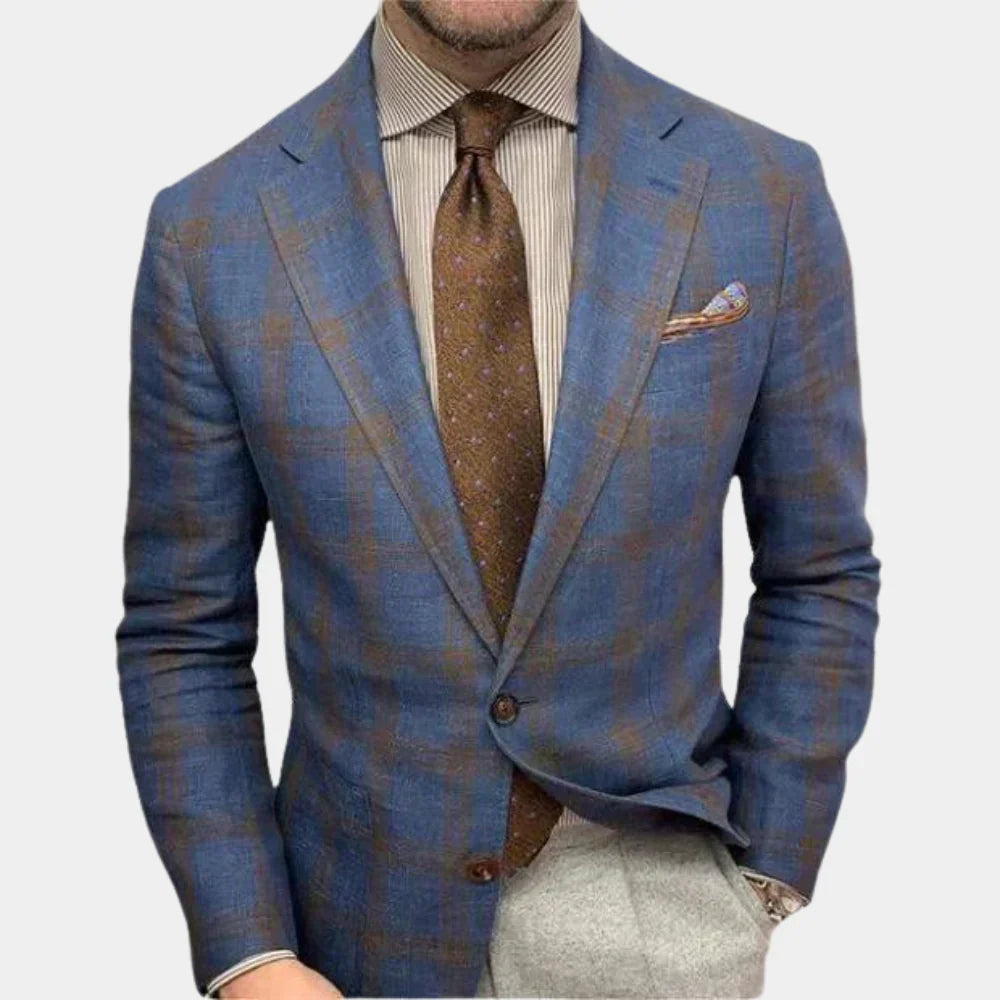 Blazer Homme Deux Boutons & Pochette | Style Élégant Versatile
