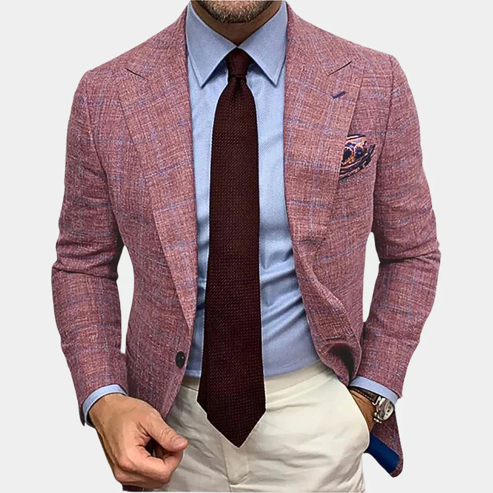 Blazer Homme Deux Boutons & Pochette | Style Élégant Versatile