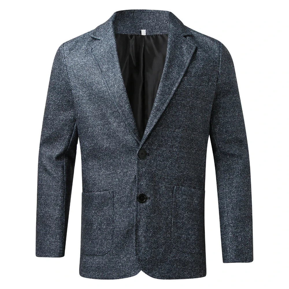 Blazer Homme Deux Boutons & Pochette | Style Élégant Versatile
