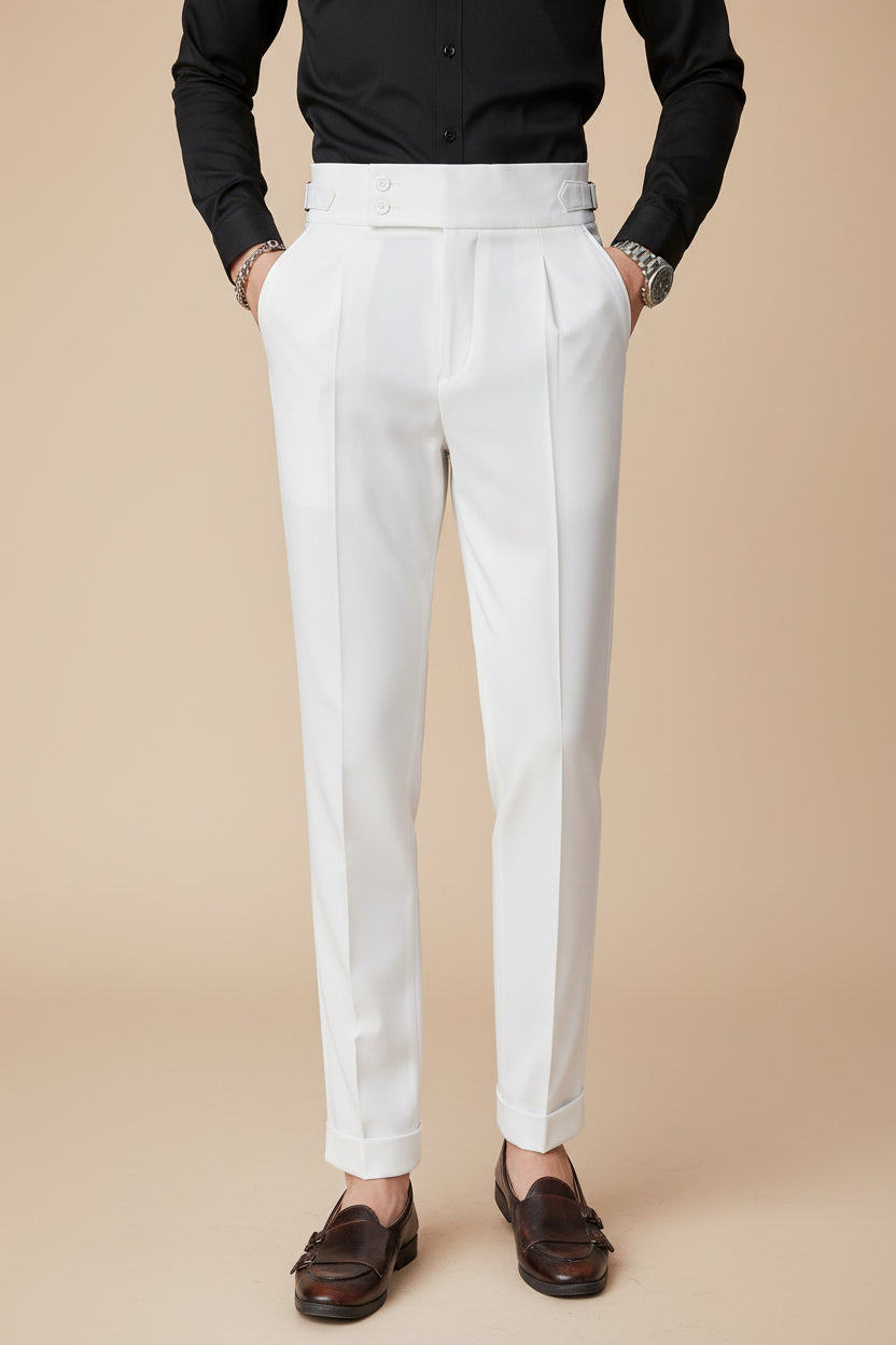 Pantalon Slim Fit Homme Finitions Soignées | Ligne Élégante