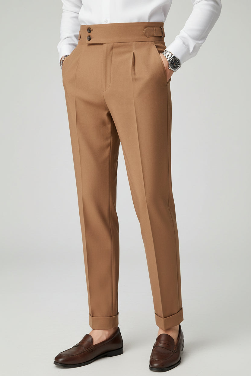 Pantalon Slim Fit Homme Finitions Soignées | Ligne Élégante