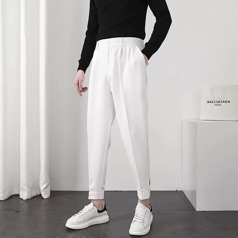 Pantalon Casual Slim Fit Homme | Style Décontracté & Élégant