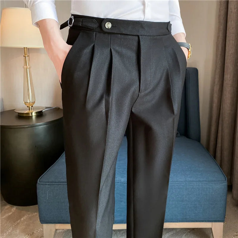 Pantalon Slim Fit Homme Finitions Soignées | Ligne Élégante