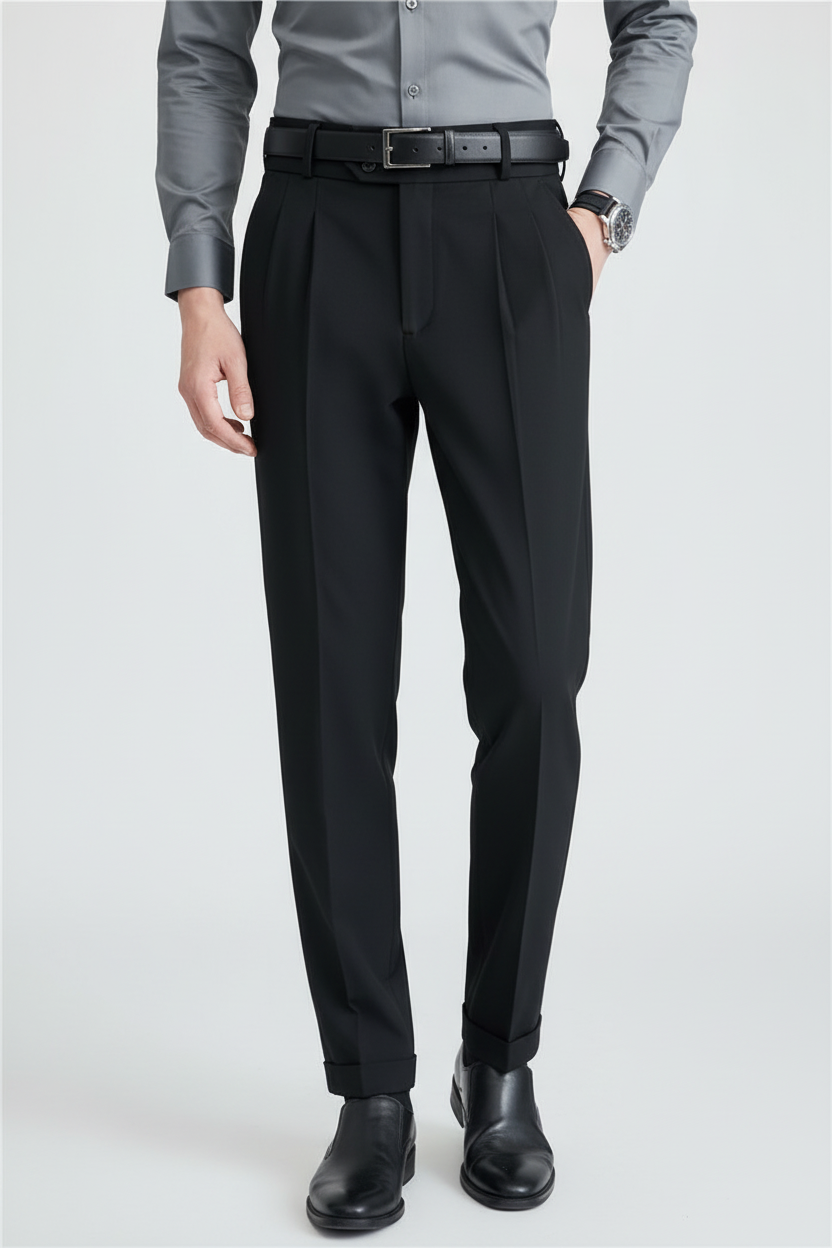 Pantalon Slim Fit Homme Finitions Soignées | Ligne Élégante