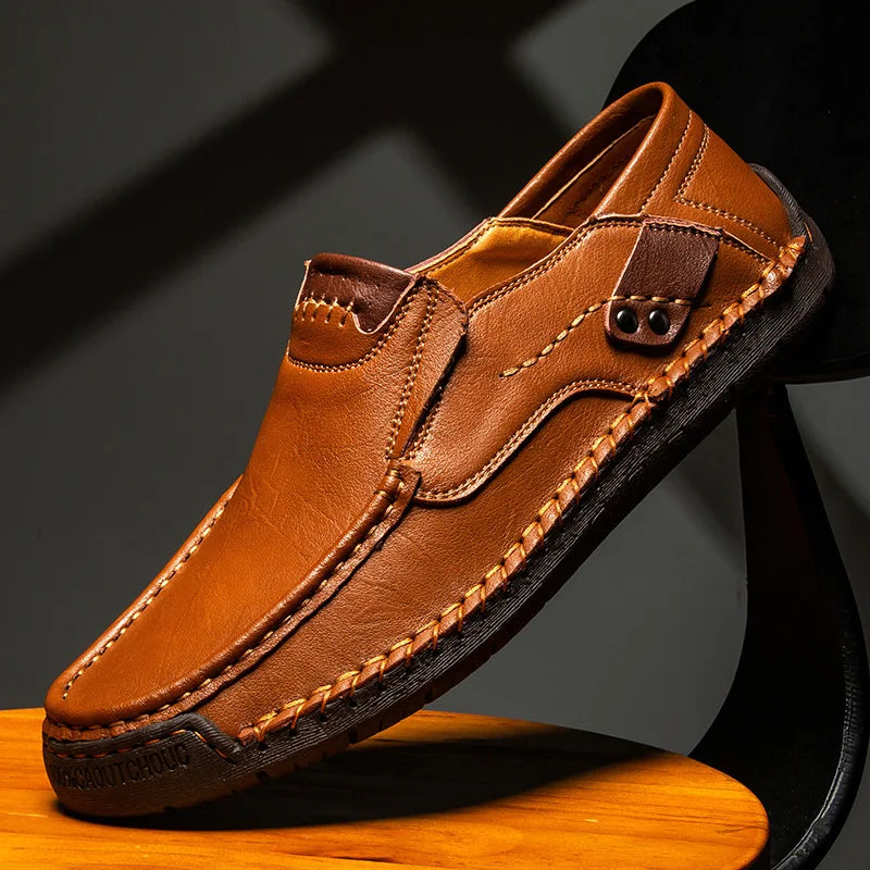 Mocassins en Cuir Homme Classiques | Élégance Intemporelle
