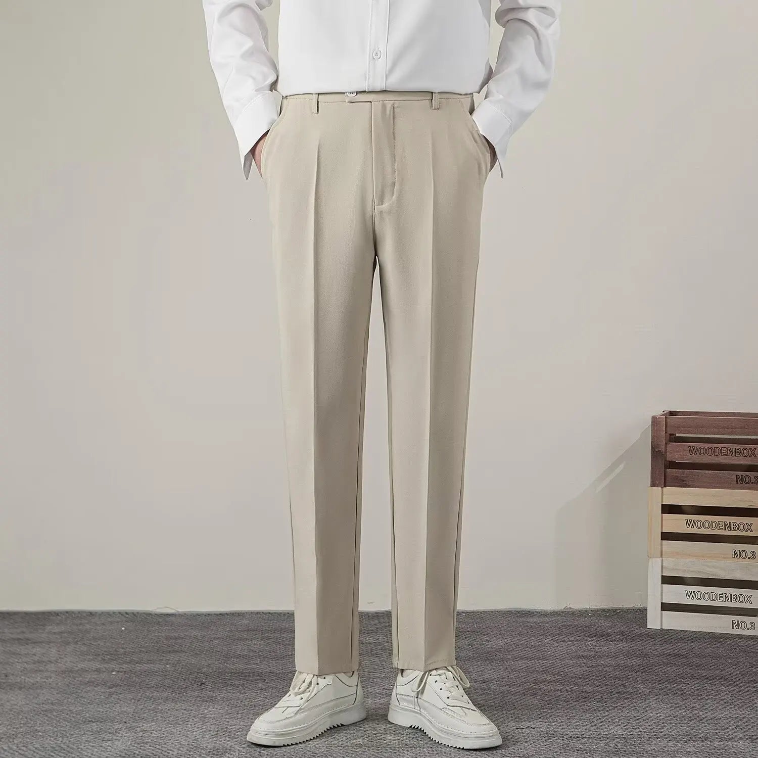Pantalon Casual Élégant Homme | Confort & Style Quotidien