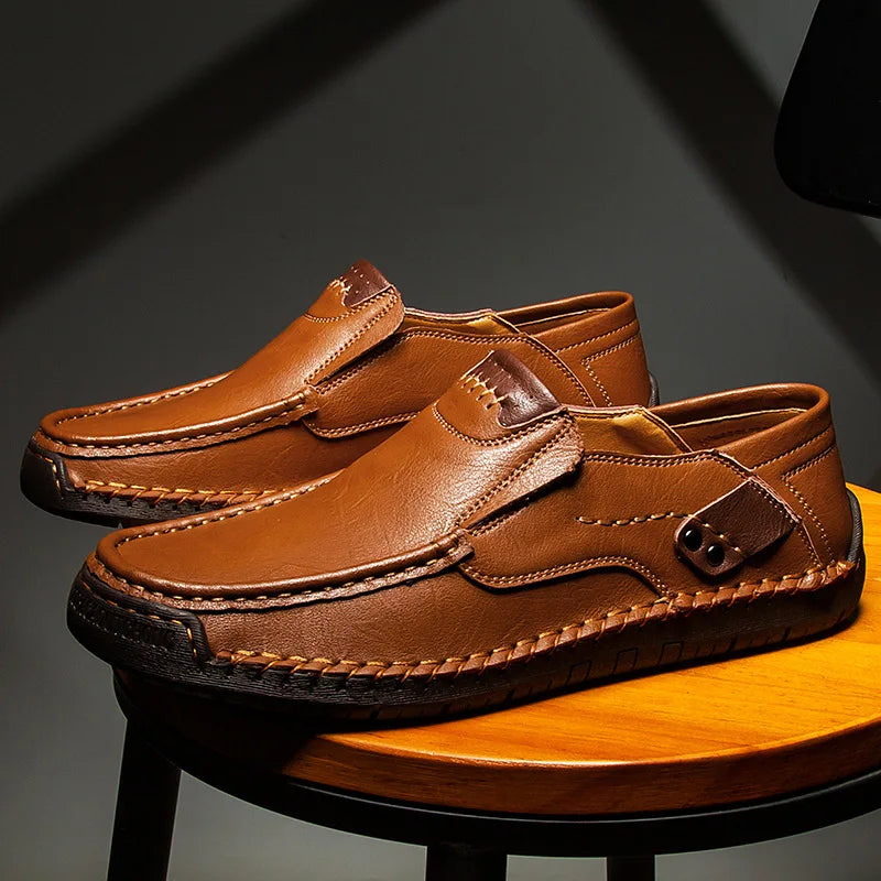 Mocassins en Cuir Homme Classiques | Élégance Intemporelle
