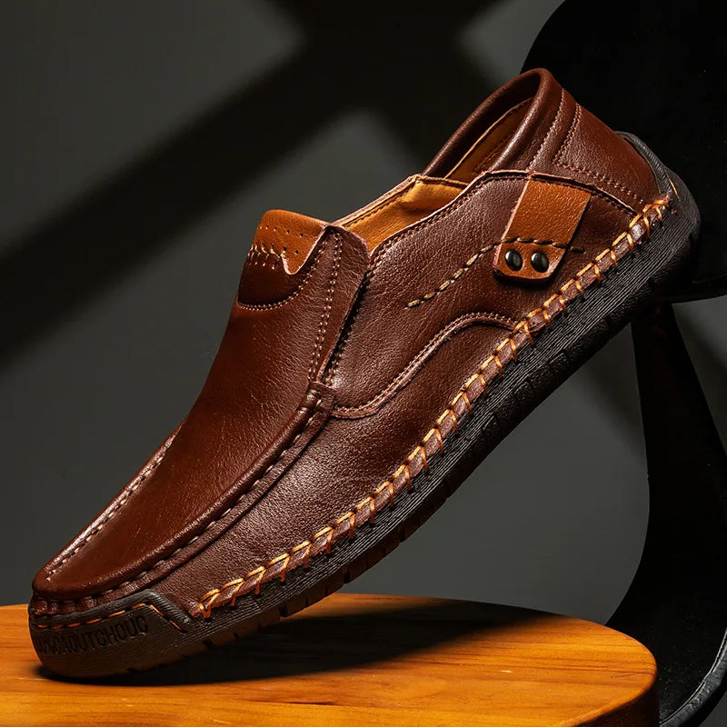 Mocassins en Cuir Homme Classiques | Élégance Intemporelle