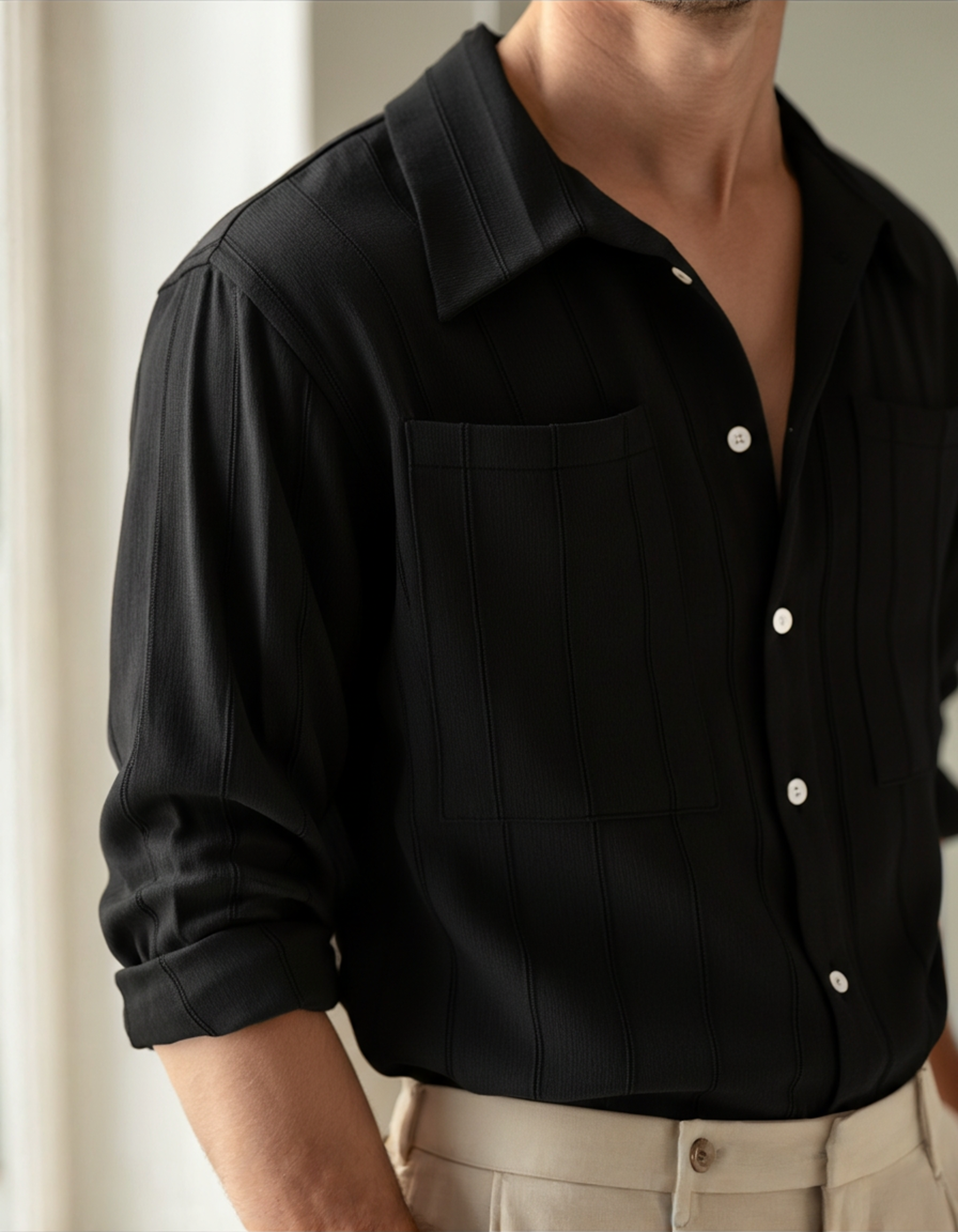 Chemise à Rayures Homme | Style Classique & Élégant