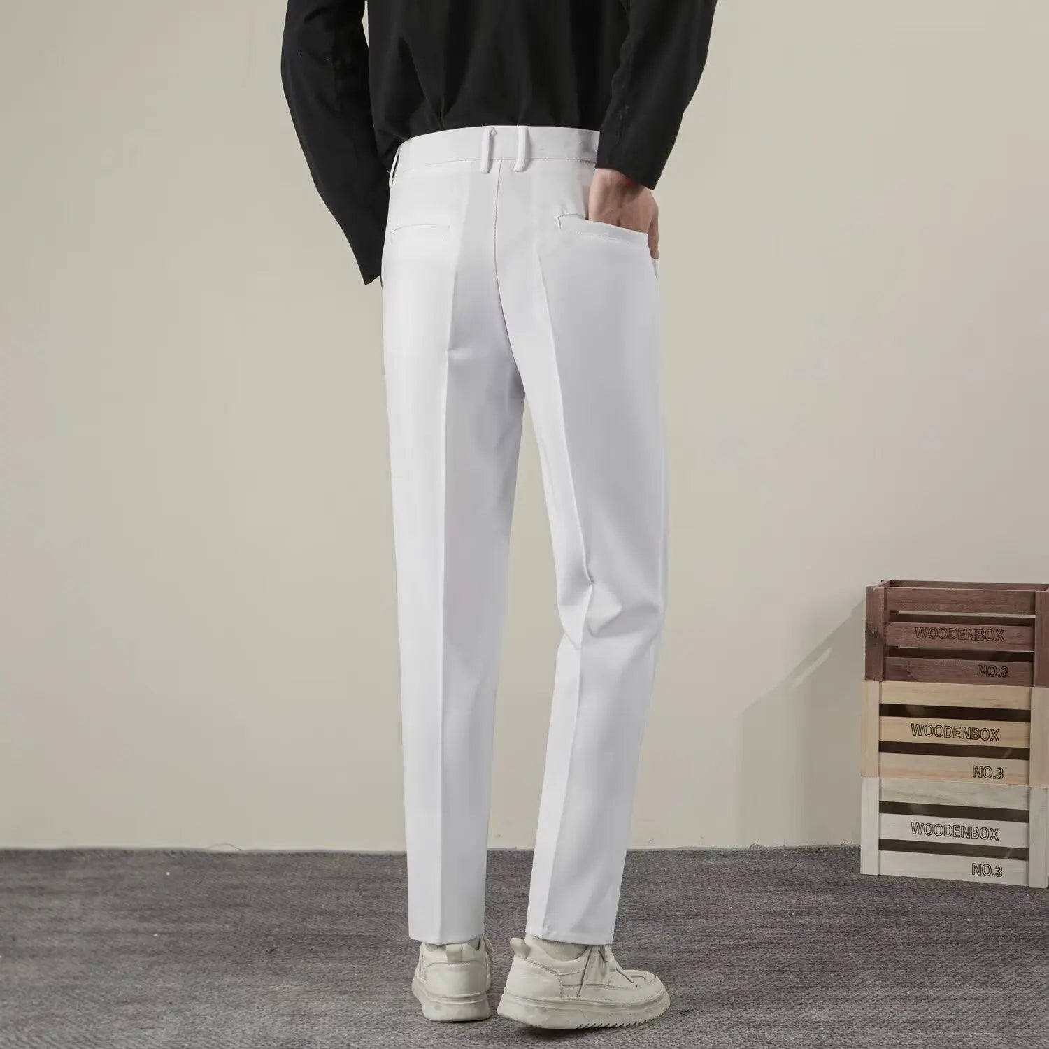 Pantalon Casual Élégant Homme | Confort & Style Quotidien