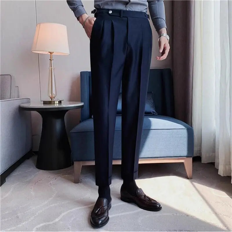 Pantalon Slim Fit Homme Finitions Soignées | Ligne Élégante