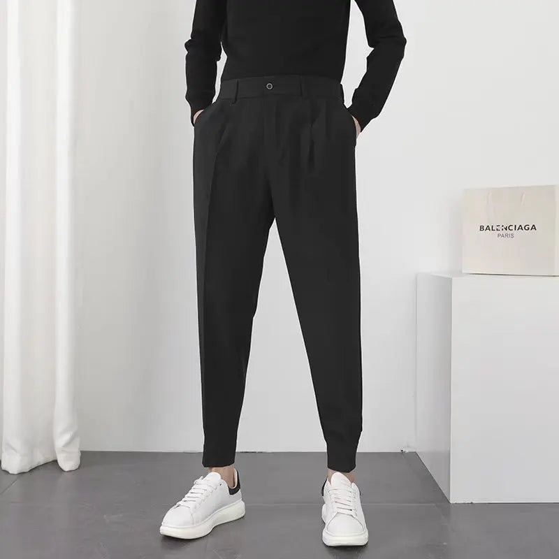Pantalon Casual Slim Fit Homme | Style Décontracté & Élégant