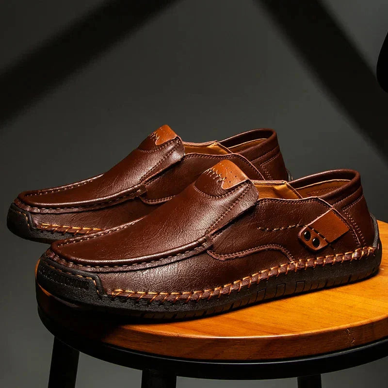 Mocassins en Cuir Homme Classiques | Élégance Intemporelle
