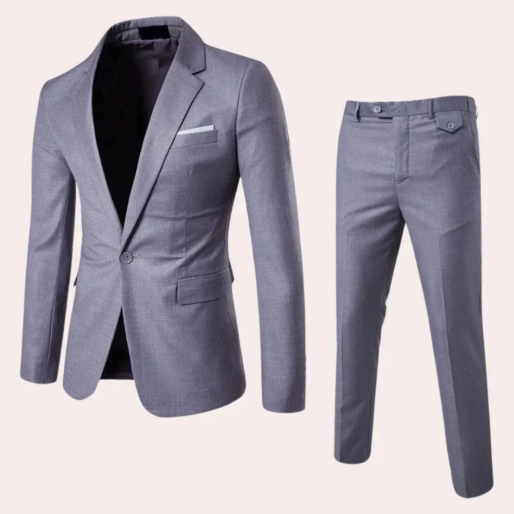 Costume Slim Fit Homme Deux Pièces | Veste & Pantalon Légers
