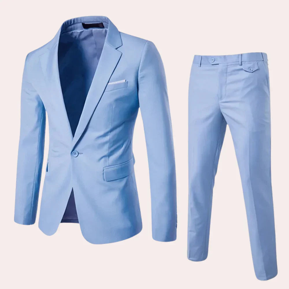 Costume Slim Fit Homme Deux Pièces | Veste & Pantalon Légers
