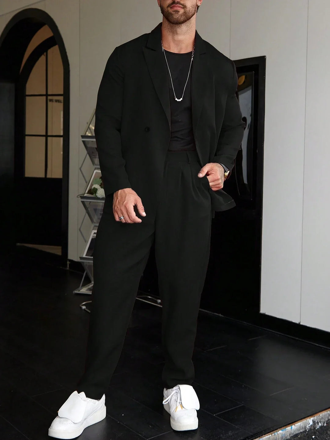 Costume Slim Fit Homme Revers Pointus | Blazer & Pantalon