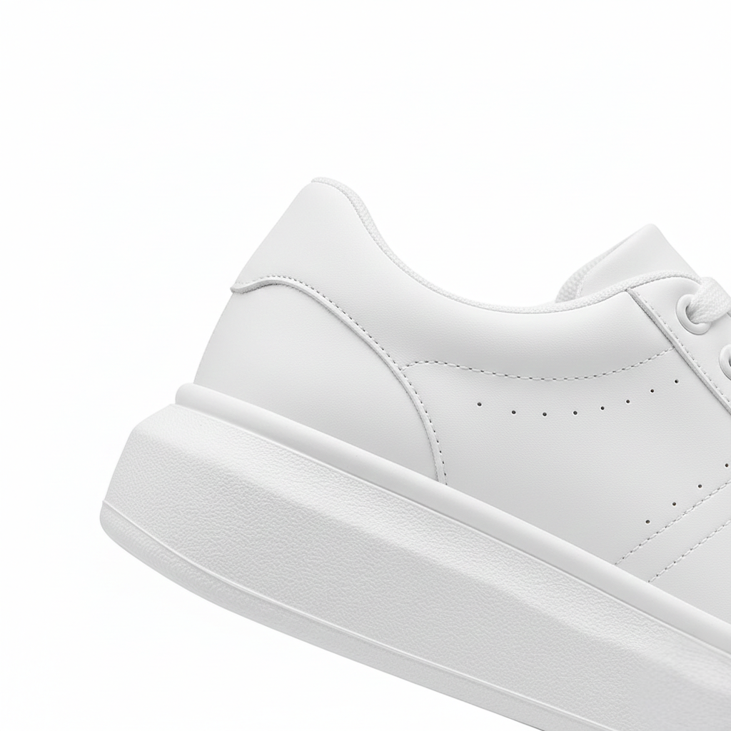 Sneakers Orthopédiques Rehaussantes Homme | Design Épuré & Confort Quotidien