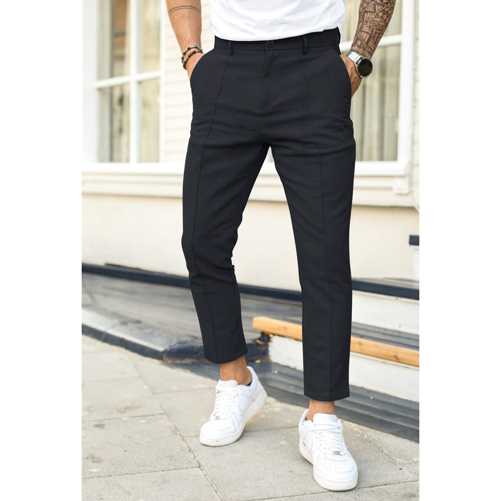Pantalon Élégant Modern Fit Homme | Confort & Style