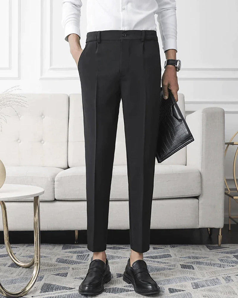 Pantalon Stretch Élégant Homme | Confort & Coupe Moderne
