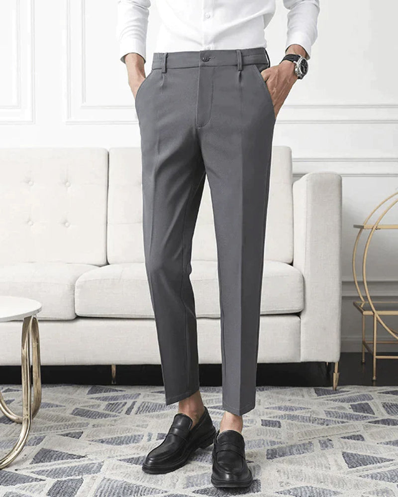 Pantalon Stretch Élégant Homme | Confort & Coupe Moderne