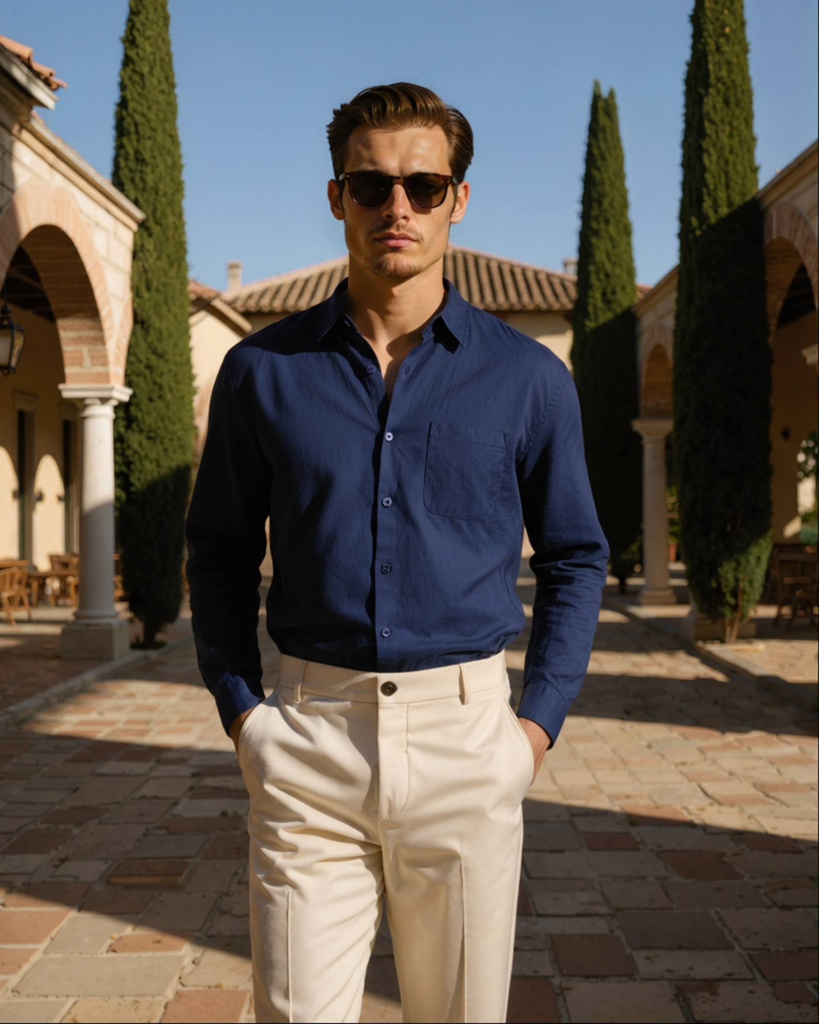 Chemise en Lin 100% Homme | Légère & Respirante