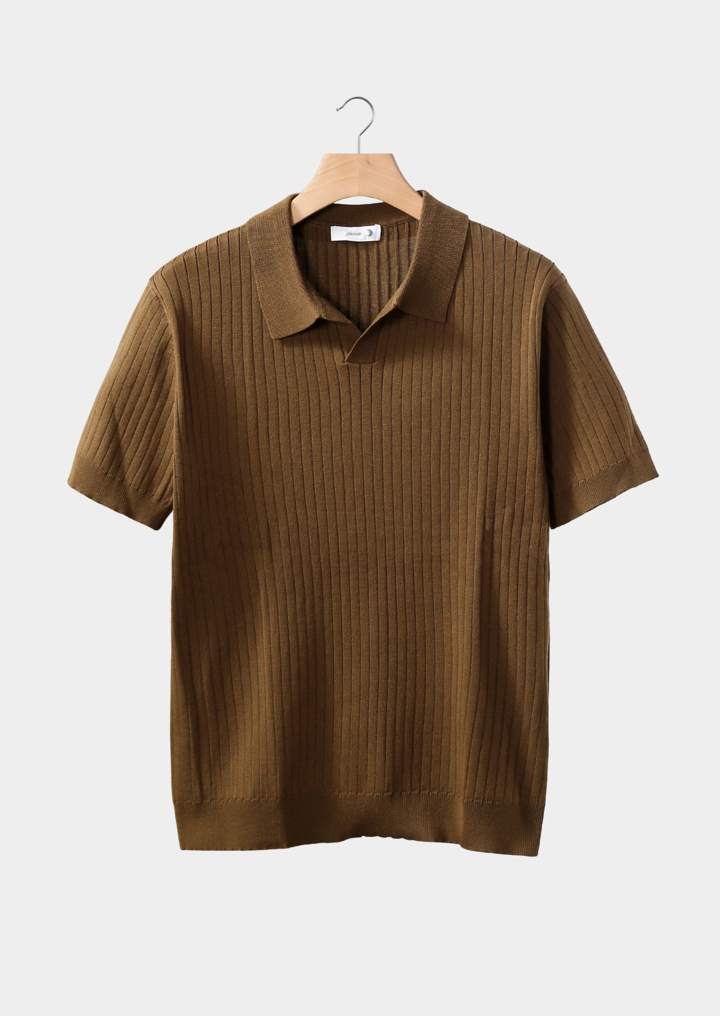 Polo Maille à Côtes Homme Sans Boutons | Élégance Estivale
