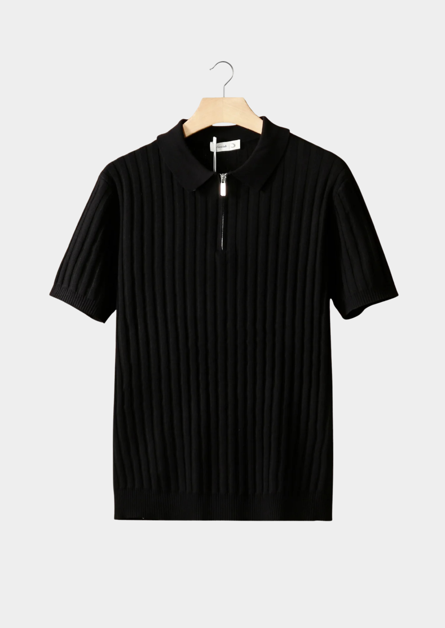 Polo à Rayures Demi-Zip Homme Manches Courtes | Style Estival
